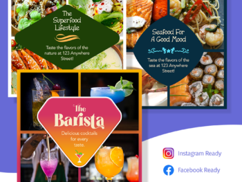 Pack of 3 Facebook and Instagram Banners