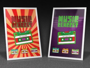 flyer-mockup-retro-cassette-tape