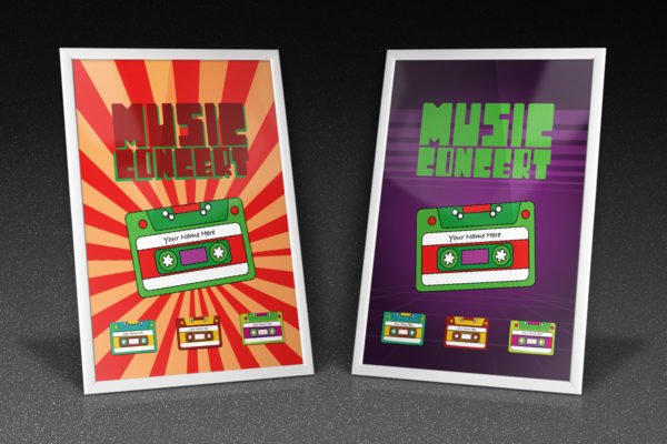 flyer-mockup-retro-cassette-tape